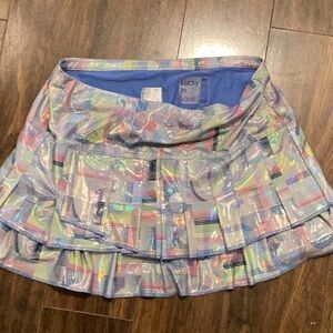 Lucky in Love Tennis Skirt-small